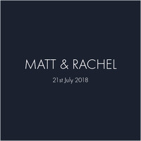 MATT & RACHEL'S WEDDING