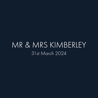 MR & MRS KIMBERLEY