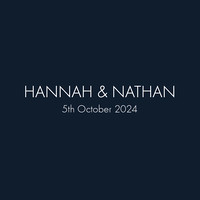 HANNAH & NATHAN'S WEDDING